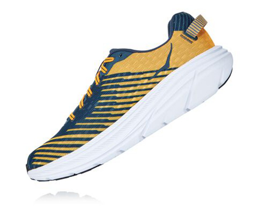 Hoka One One Rincon Löparskor Herr - Marinblå/Vita - MAWEZ-6587